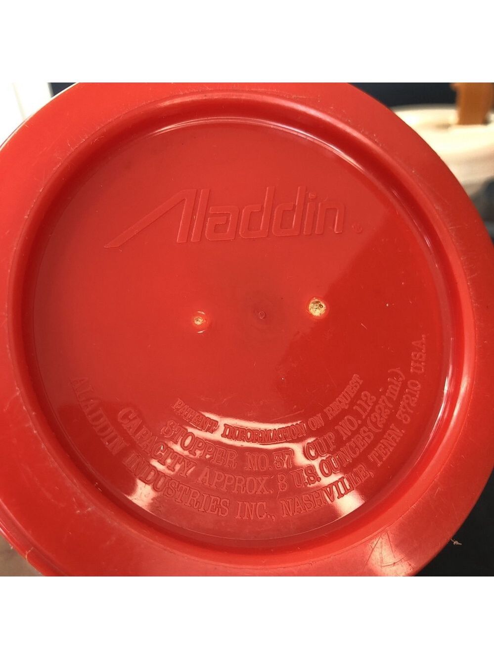 Vtg. Care Bears 80’s Collectable 6.5” Aladdin 8 Oz. Capacity Thermos USA - Picture 4 of 10